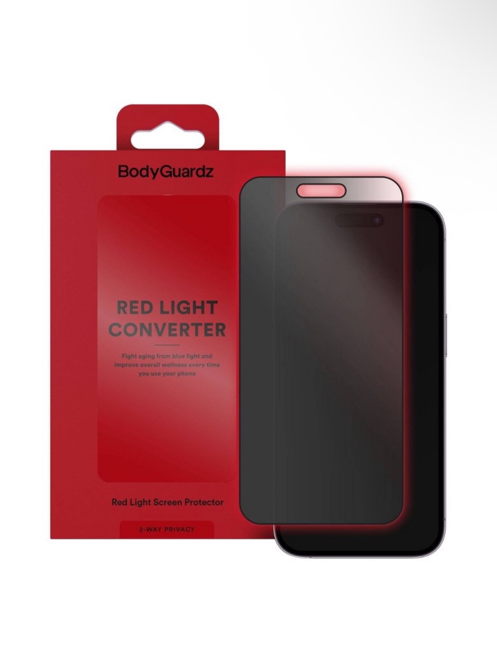 BodyGuardz Red Light Converter iPhone
17 Pro/16 Pro Screen Protector - Privacy